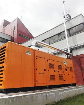 Energy Power instalación de generador eléctrico en hospital para el sistema sanitario