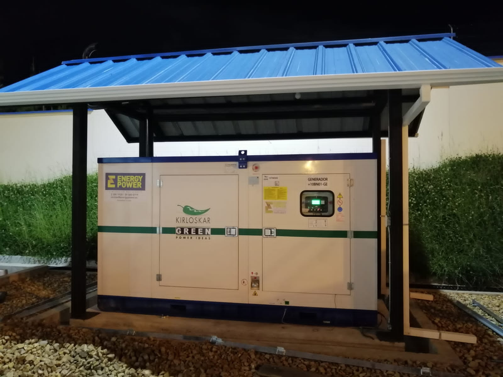 Generador Eléctrico para el Sector Eléctrico, CUENCA-SECTRO-ELECTRICO-KIRLOSKAR-CABINADO-150KVA-150WS