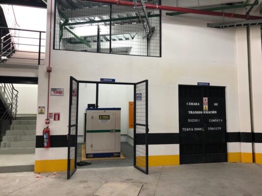 Generador Eléctrico para Sector Automotriz, CUMBAYA - SECTOR AUTOMOTRIZ - KIRLOSKAR CABINADO - 80KVA (80WS)