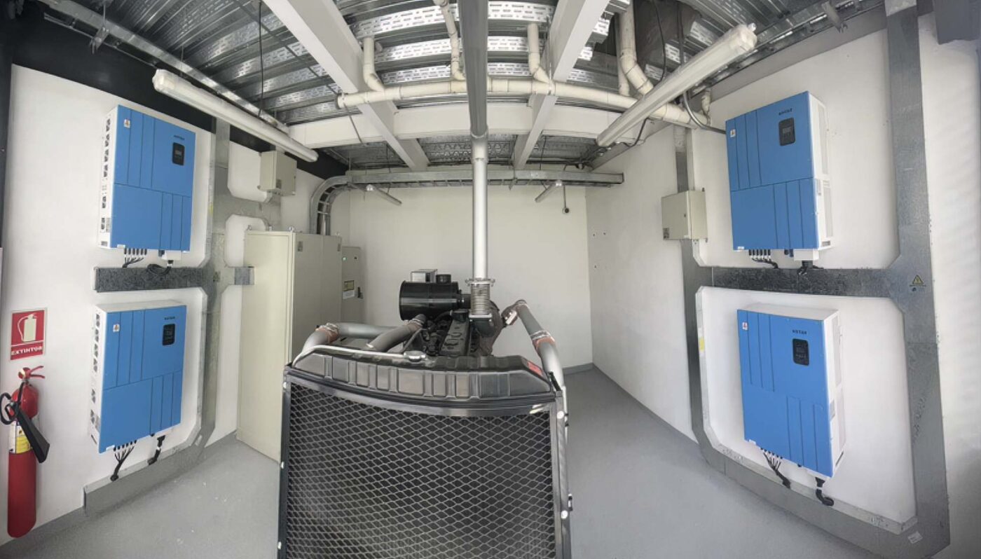 Instalación de Sistema On-Grid en Sector Industrial Energy Power Paneles Solares