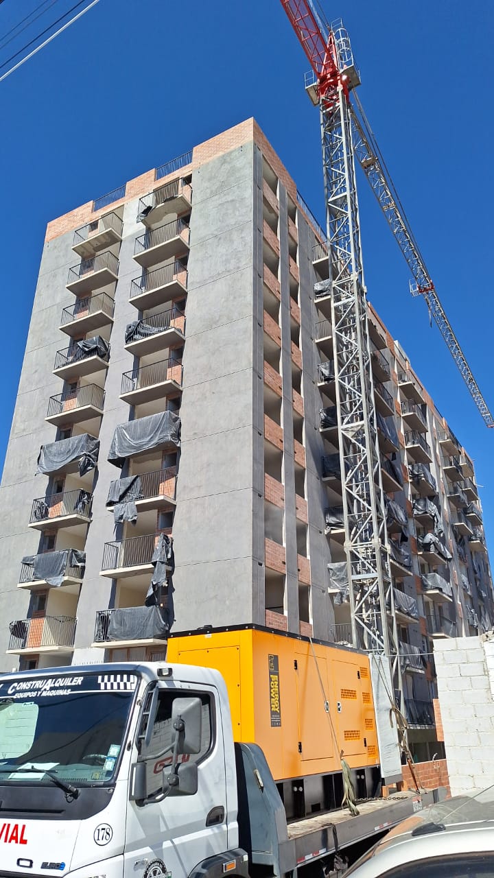 Generador Eléctrico para Sector de la Construcción, QUITO-CONSTRUCCION-YANAN-BAUDOUIN-CABINADO-200KVA-YNS200B