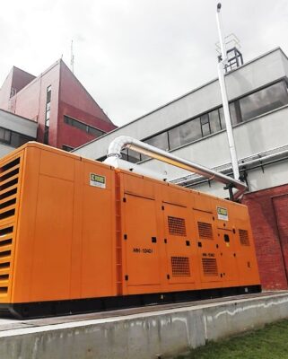 Generador Eléctrico para Hospital en Sector Salud, QUITO - SECTRO SALUD - MODASA MITSUBISHI CABINADO - 1040KW (MM1040)